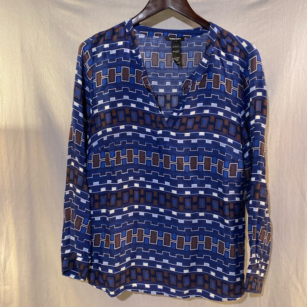 Olsen printed blouse - Sz 16